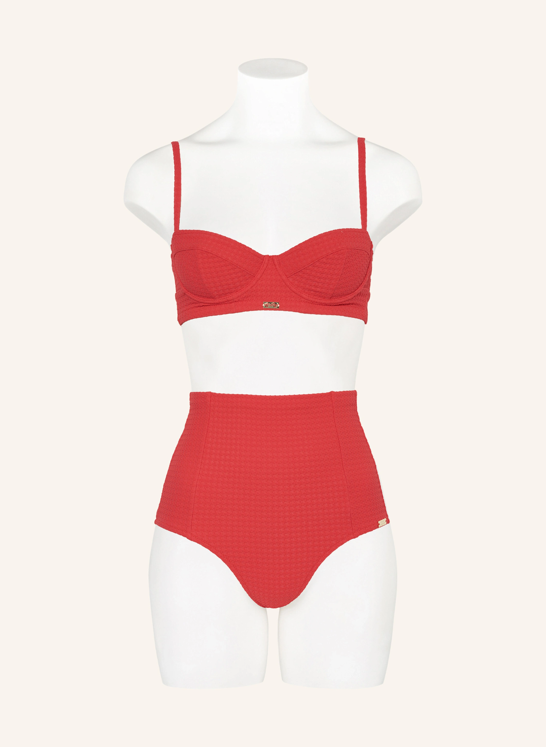 MARYAN MEHLHORN High-Waist-Bikini-Hose THE BLOOM