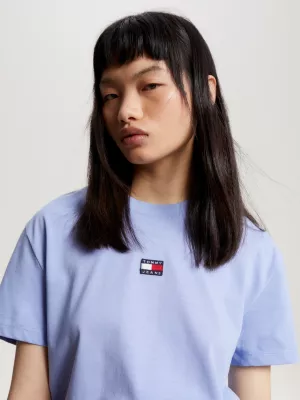 Camiseta Reciclada com Corte Clássico e Estampa de Emblema