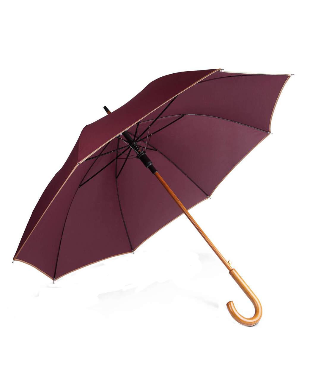 Kimood - Parapluie à ouverture automatique - Adulte unisexe (Bordeaux) (Taille unique) - UTPC2220