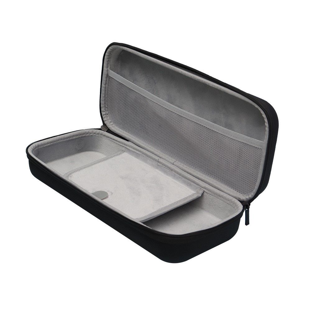 PlayStation Portal Remote Player Bruchsichere Reise Box Schutztasche Hartschale mit Griff - Schwarz