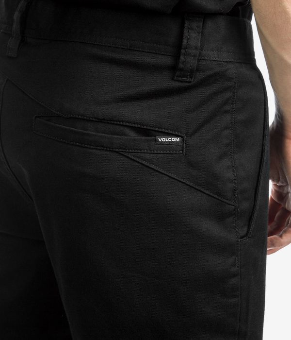 Volcom Frickin Slim Stretch Hose (black) online kaufen | skatedeluxe