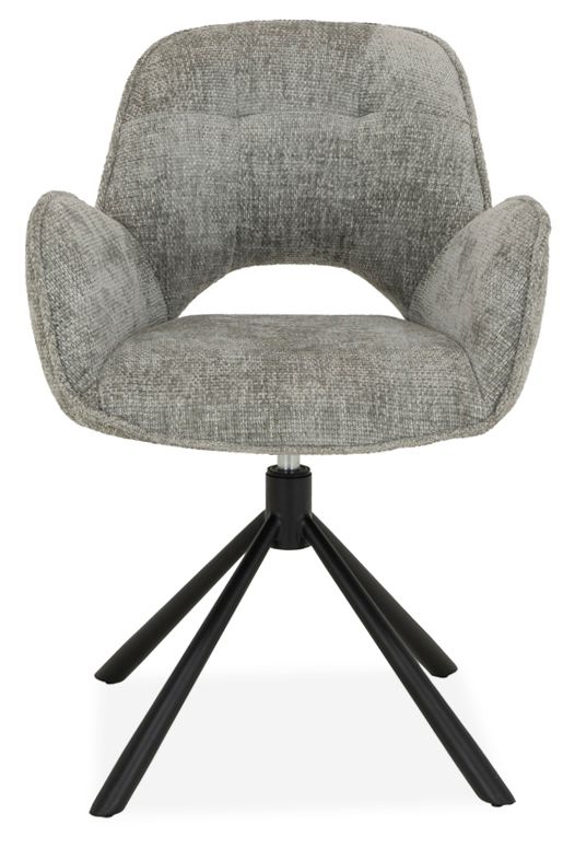Eetkamerstoel Haga 9 Silver Isola B63 x D64 x H89 cm