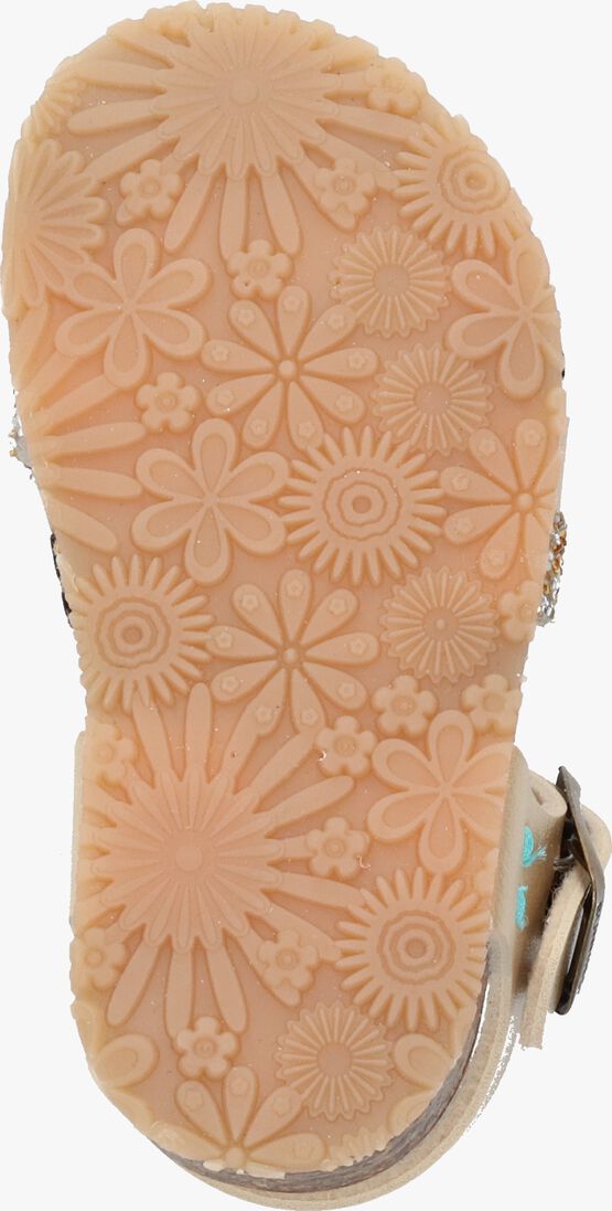 BUNNIESJR gouden bunniesjr sandalen becky beach