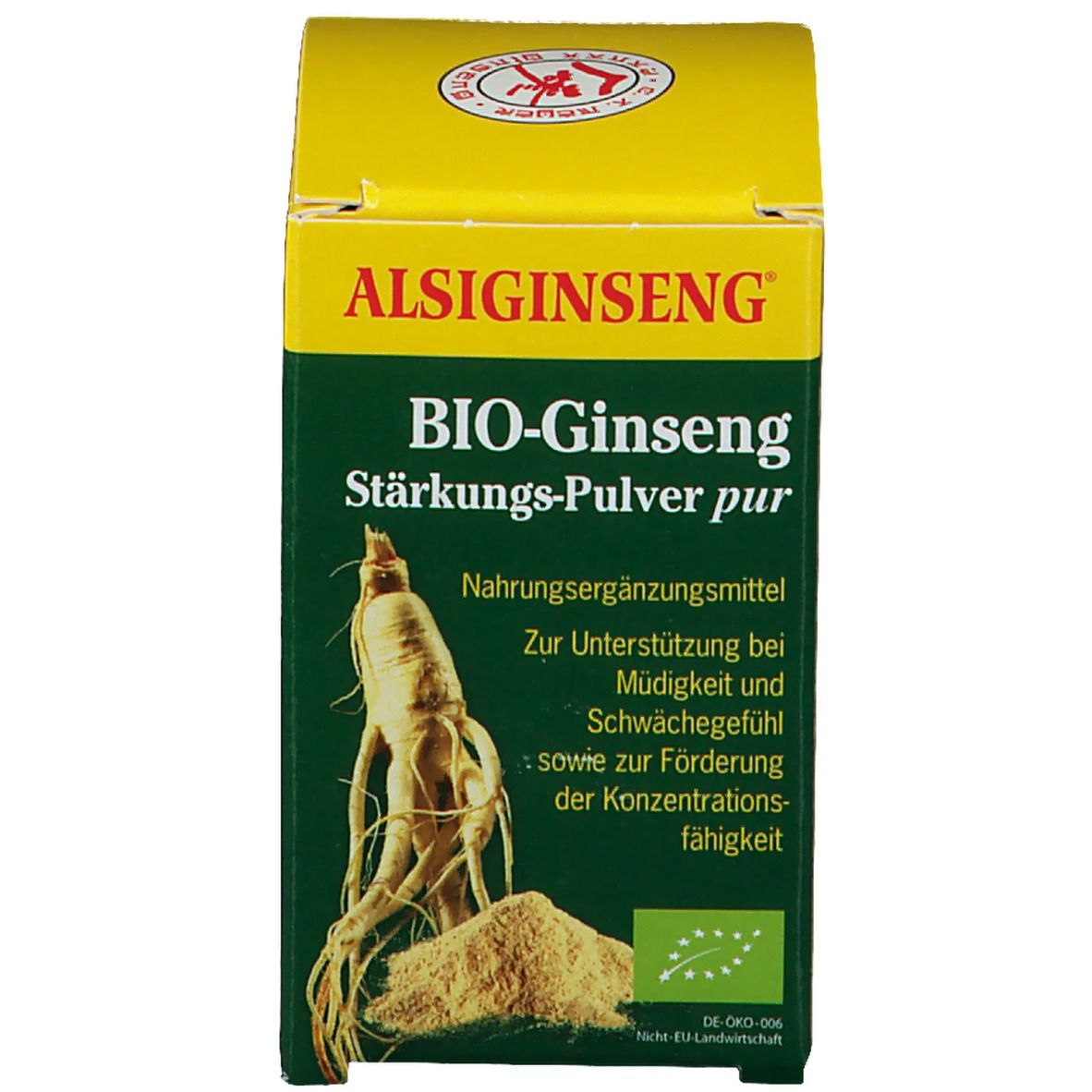 ALSIGINSENG® BIO-Ginseng Stärkungspulver pur