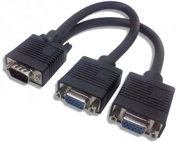 Adaptateur HD15 mâle / 2 x HD15 femelle SVD Pro Adaptateurs vidéo