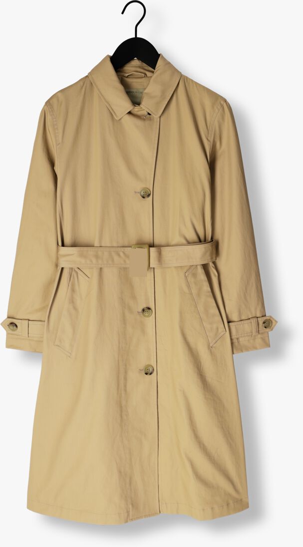 beige woolrich trenchcoats utility coat