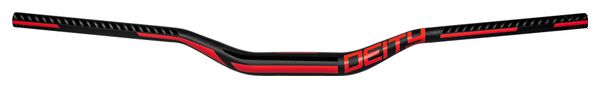 Cintre Deity Racepoint 35 Aluminium 810mm Noir Rouge