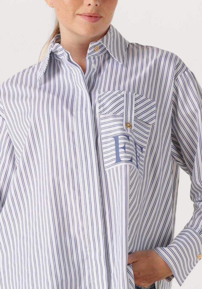blauwe elisabetta franchi blouses blouse