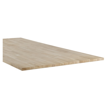 WOOOD  tafelblad Tablo eiken onbehandeld 24 mm 160 x 90 cm