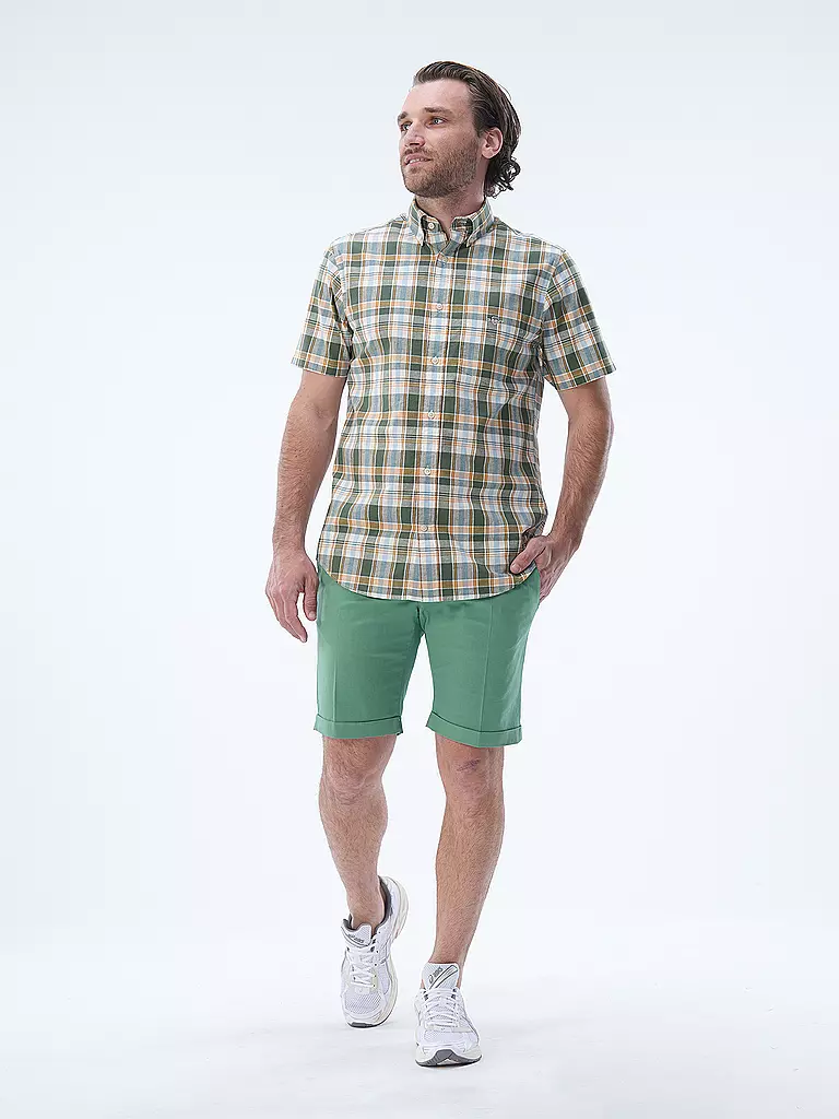 GANT Hemd Regular Fit  dunkelgrün