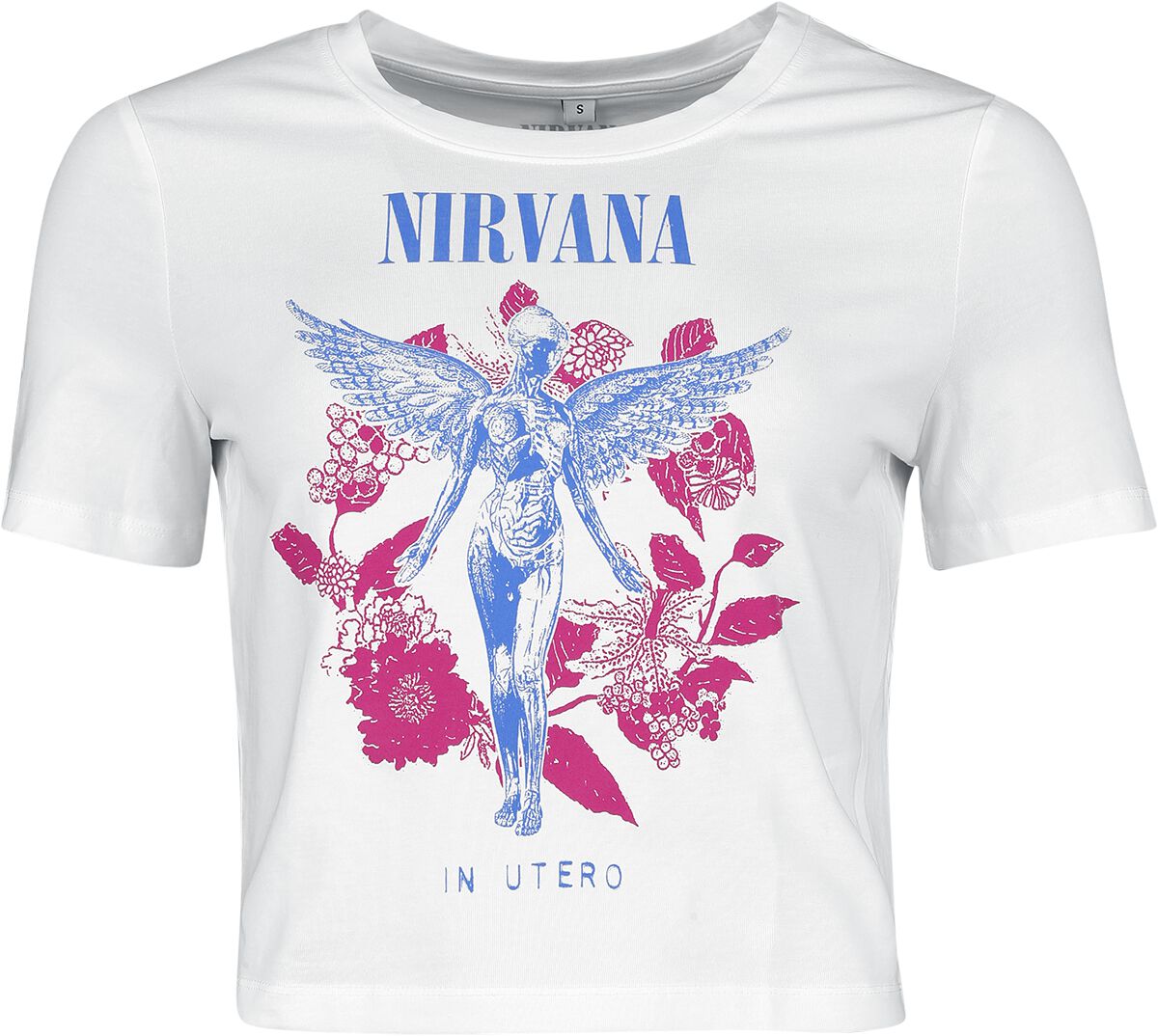 Utero Flowers | Nirvana T-Shirt Manches courtes