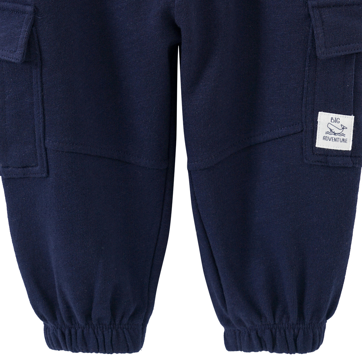 Topomini Baby Jogginghose mit Cargotaschen dunkelblau