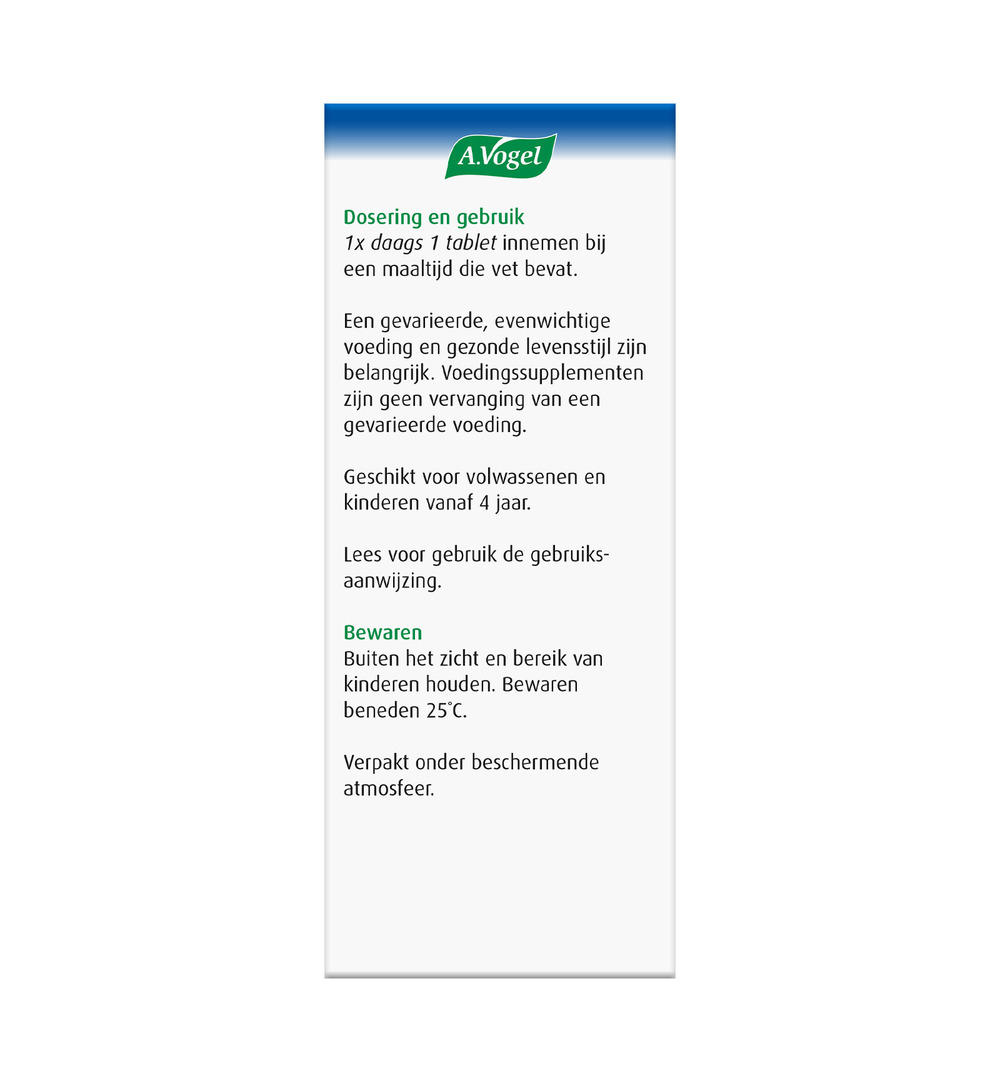 A.Vogel Vitamine D3 10ug (100 tabletten)