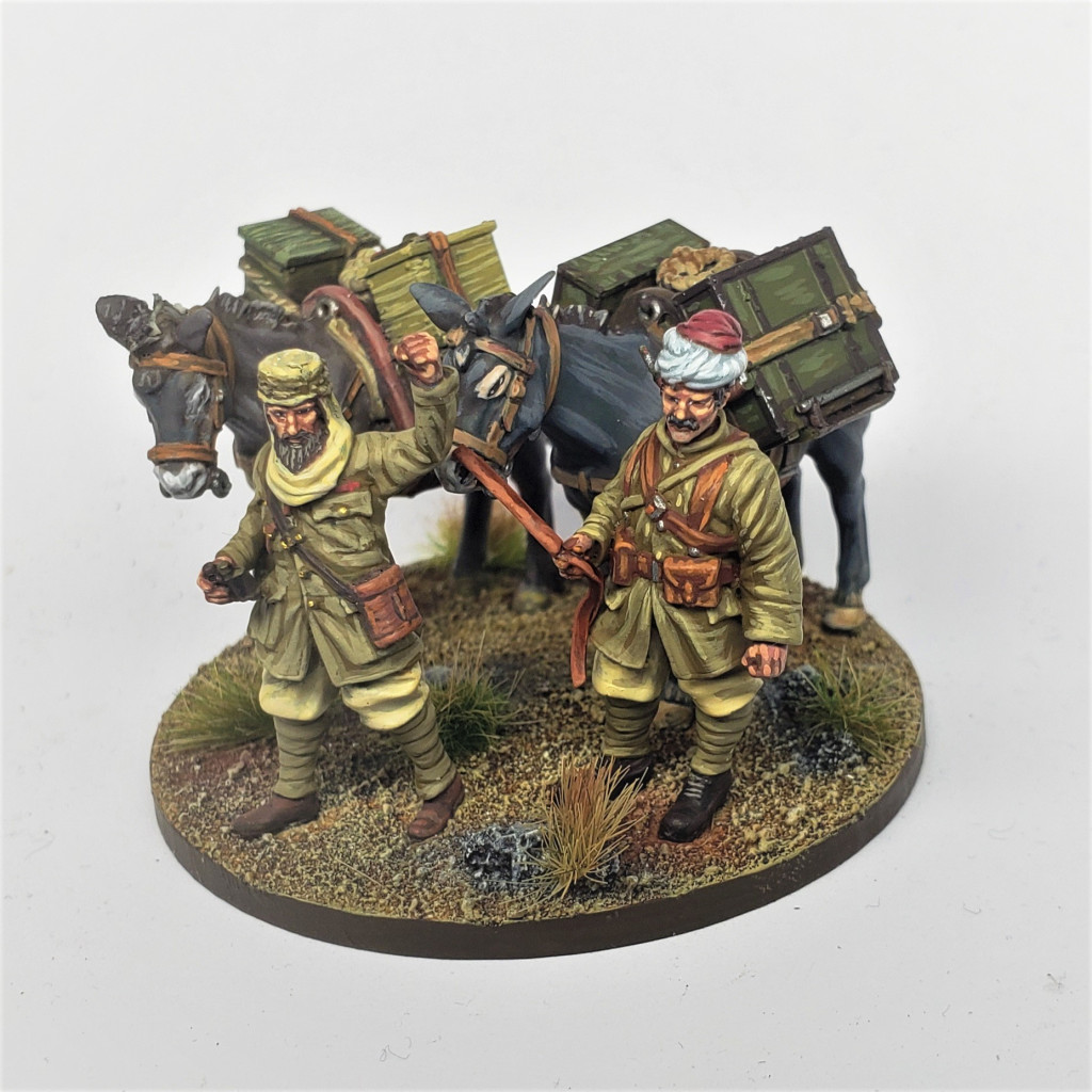 Capitaine Pisani et ses mules