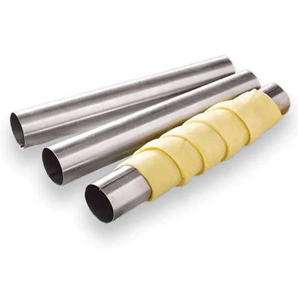 6 tubes en inox 10 cm Ard'Time