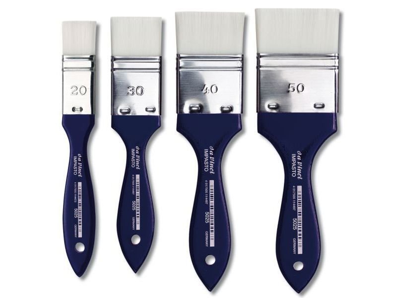 Da Vinci breiter Pinsel Impasto