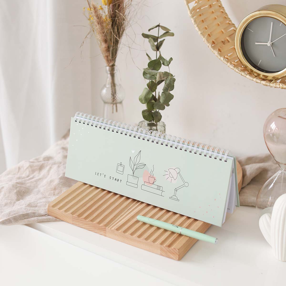 Tischkalender „Let’s start