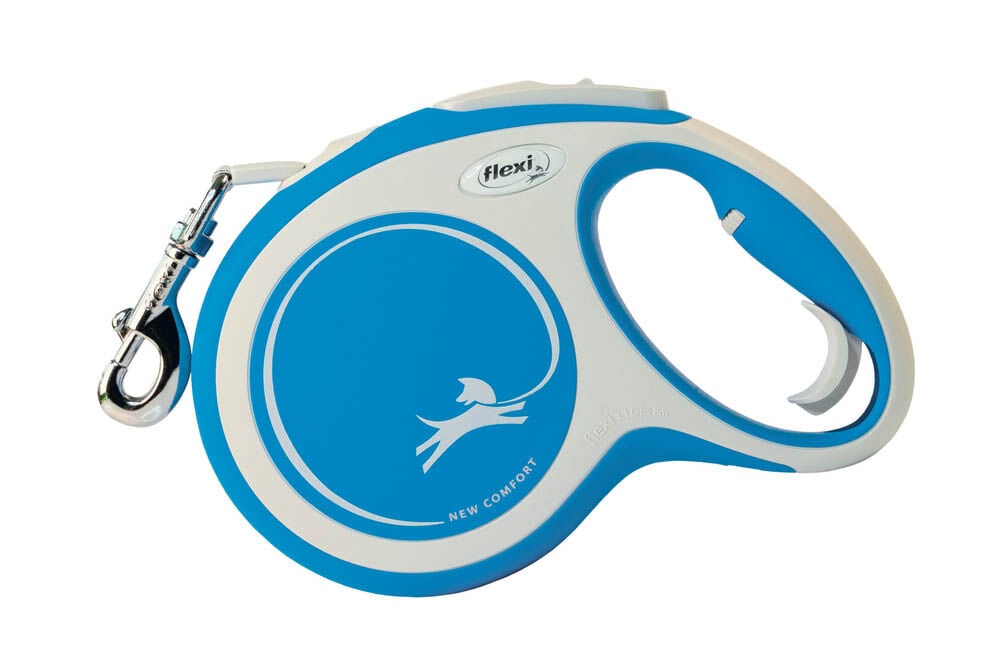 Flexi Rollijn - Hondenriem New comfort Tape - Hondenriem - blauw - L - 800 cm - 800 cm