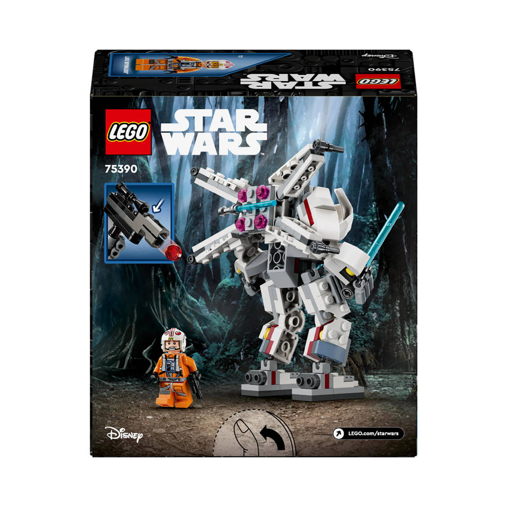 Luke Skywalker X-wing mecha, Bouwbaar Speelgoed voor Kinderen 75390