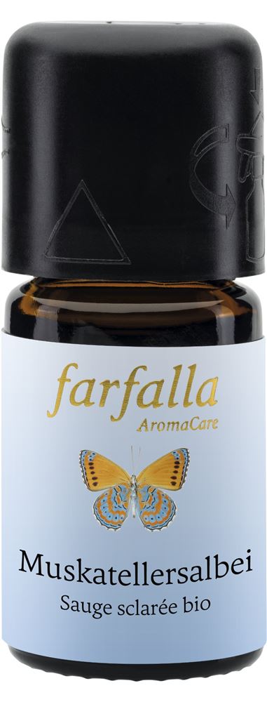 Farfalla Muskatellersalbei<br>5 ml, Lösung zur Anwendung auf der Haut, Bio Grand Cru