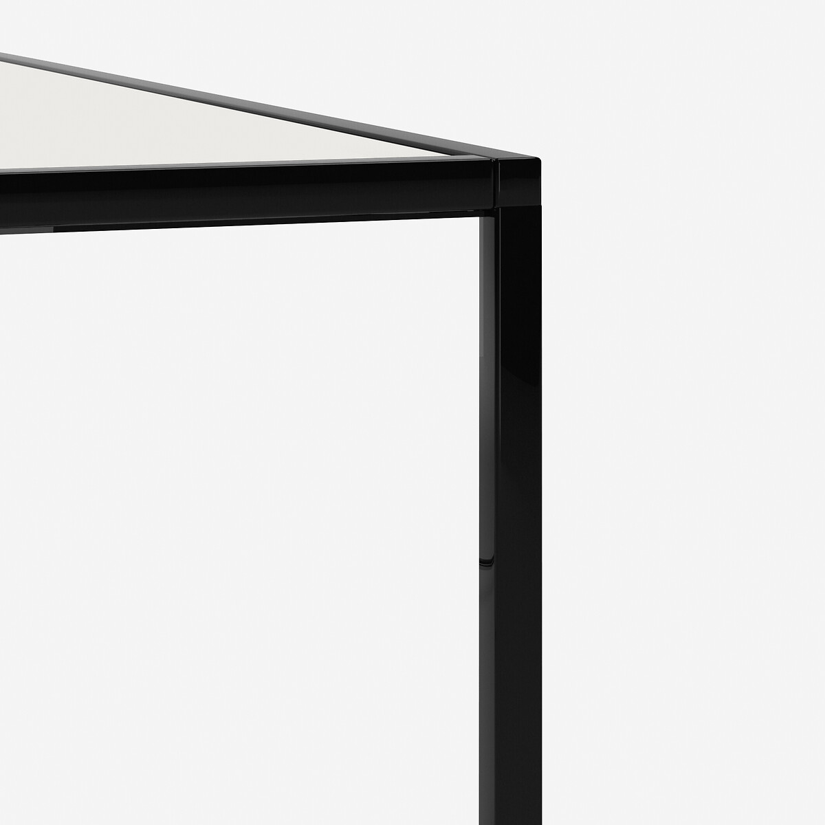 AM.PM<br>Mesa de centro retangular em vidro temperado Sybil