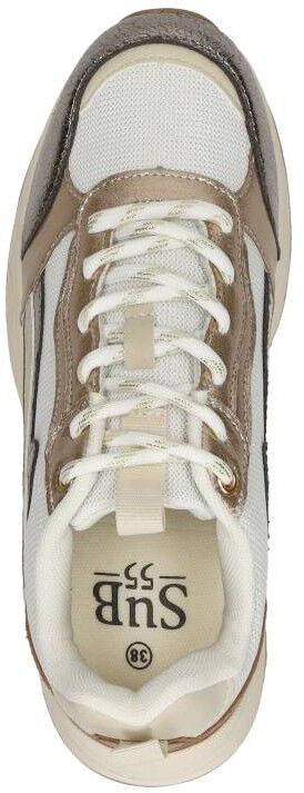 Sub55 Sneakers Laag goudkleur