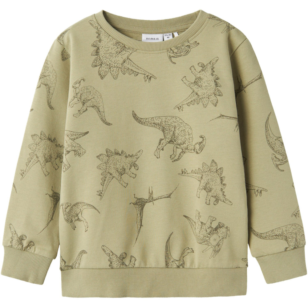 Køb Name It Tea Varon AOP Sweatshirt Noos