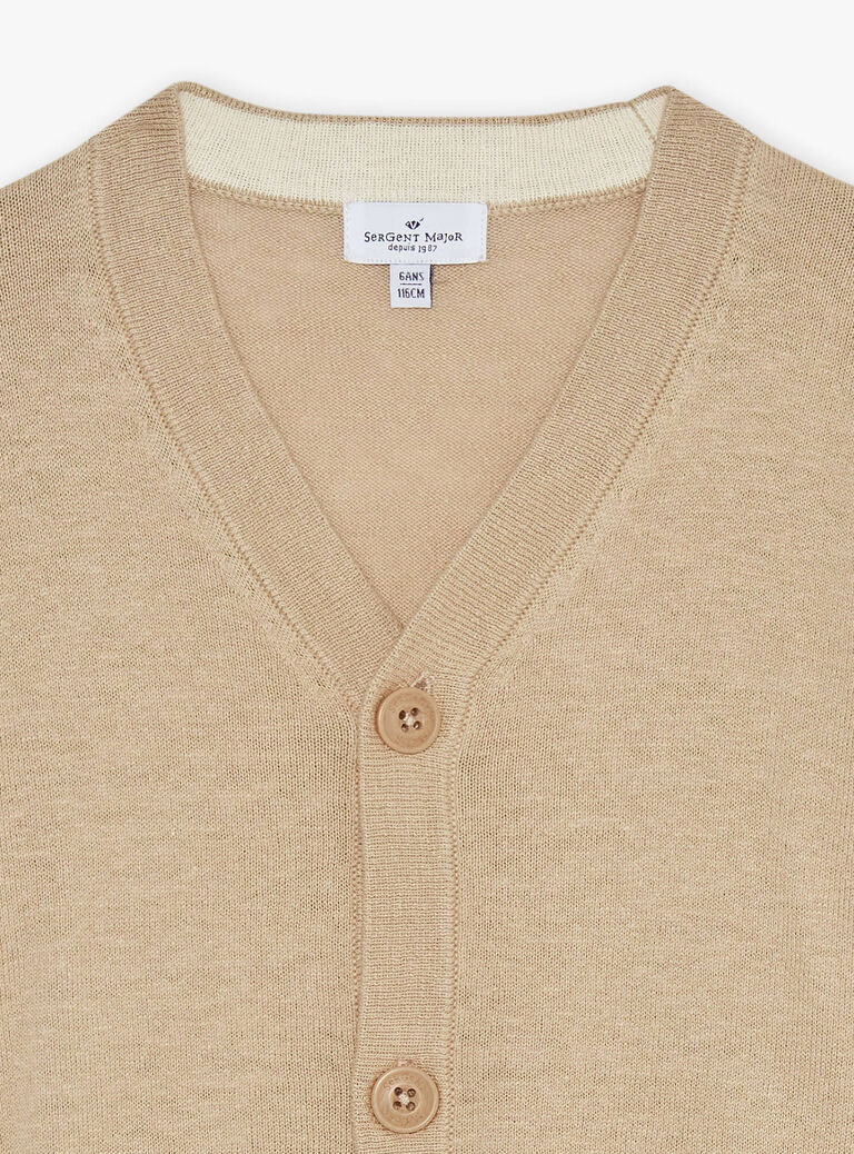 Gilet beige