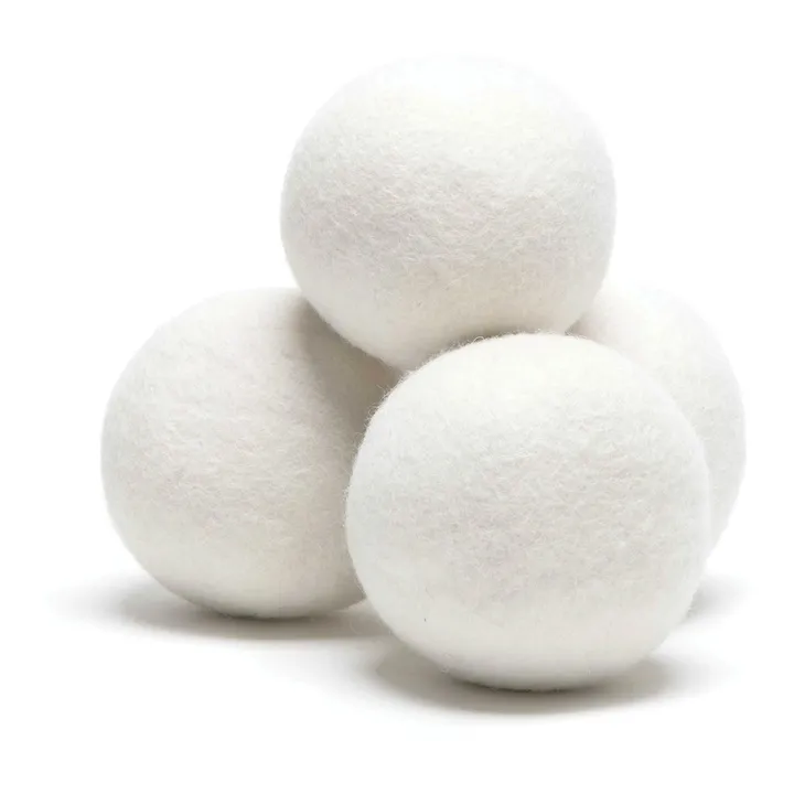 Steamery Boules de séchage - Set de 4 | Blanc