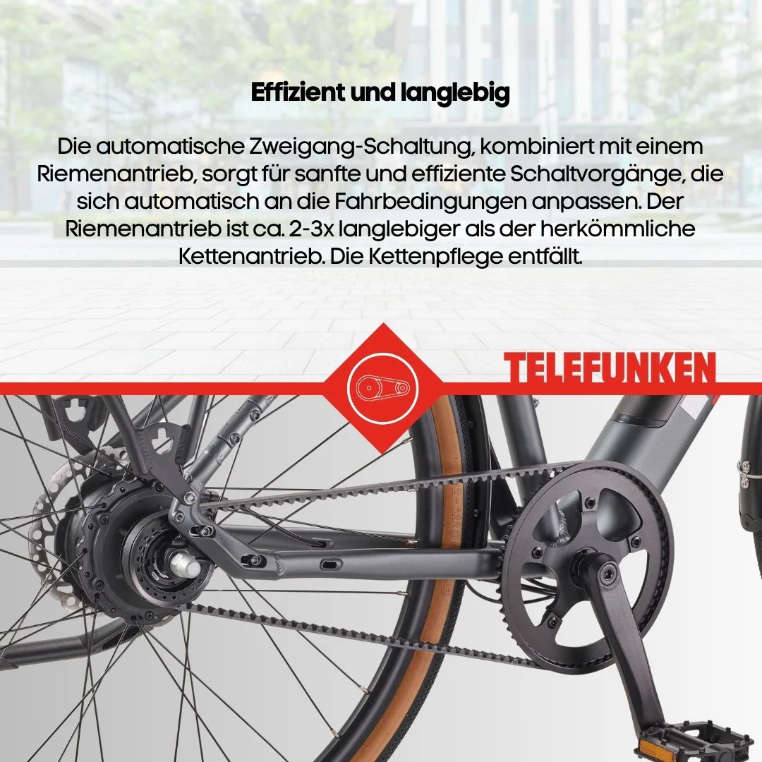 TELEFUNKEN UH220 E-Urban-Bike 28