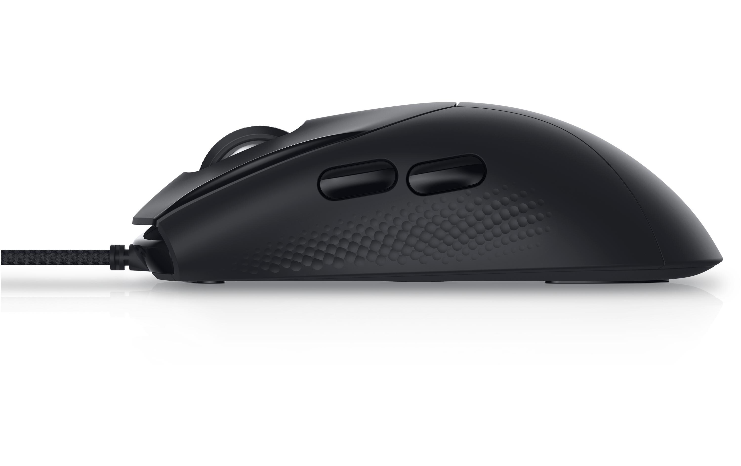 Gaming-Maus Alienware AW320M Deam SchwarzRobuste, schlanke, kabelgebundene Gaming-Maus mit 19'000 nativen dpi