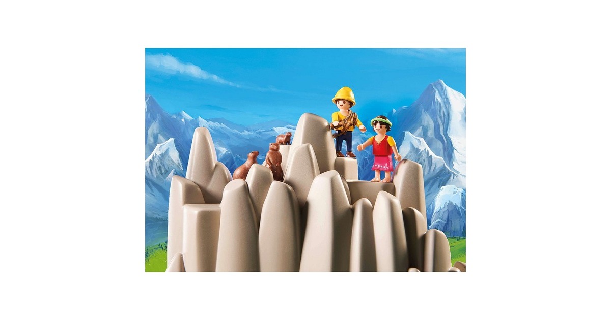 PLAYMOBILHeidi - Heidi, Peter en Clara bij het kristalmeer Constructiespeelgoed  (70254)