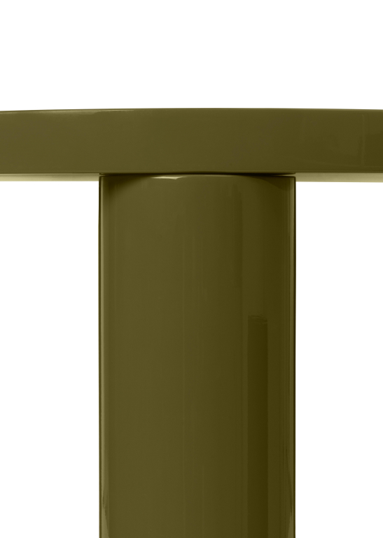 Ferm Living Post salontafel small high gloss 65 cashmere