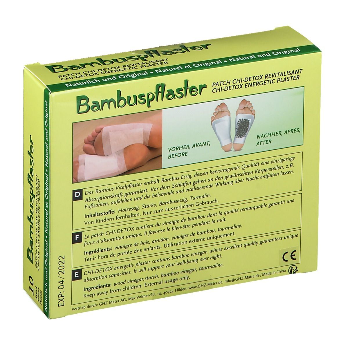 Gina Su® Bambuspflaster