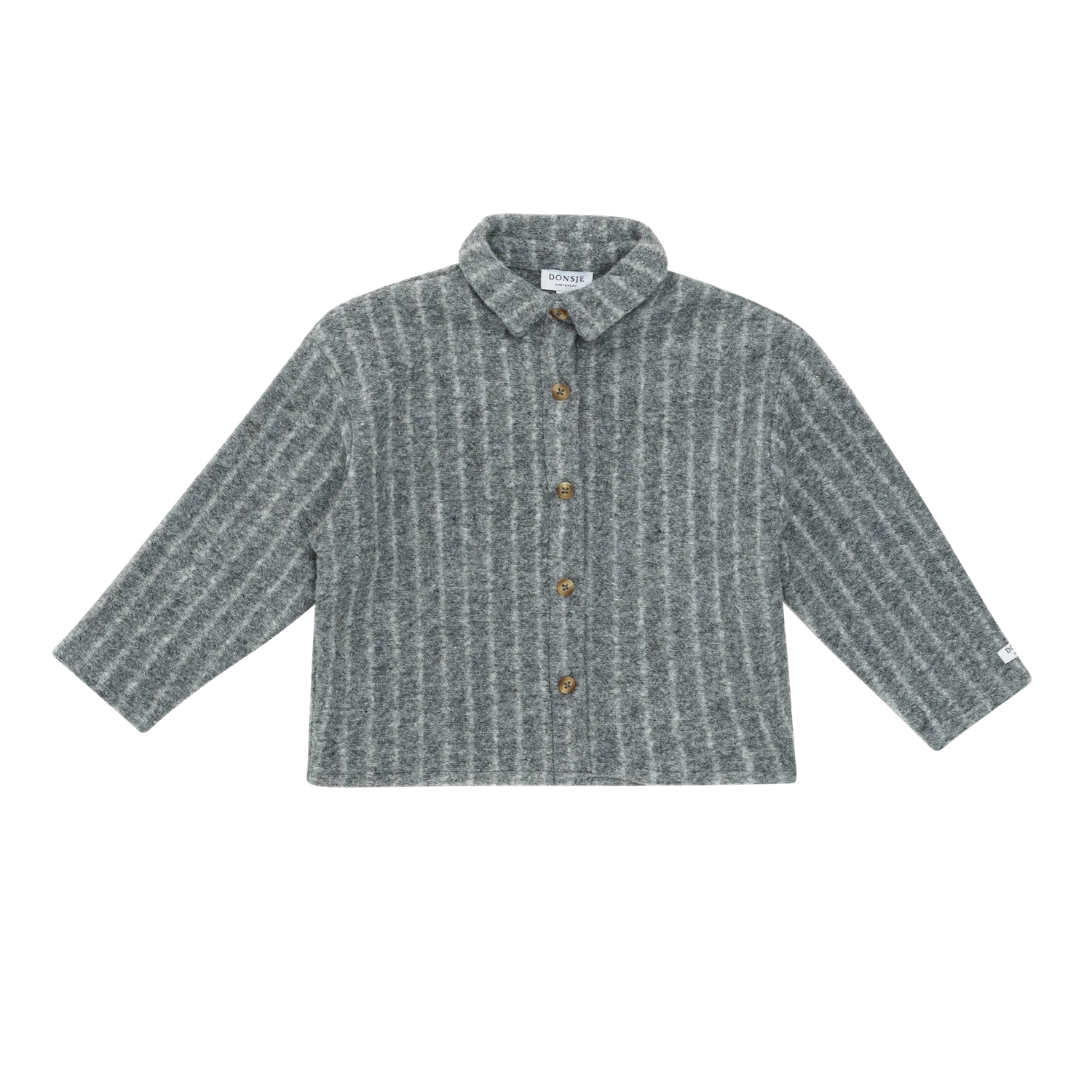 Temelo Overshirt | Cloudy Grey Melange