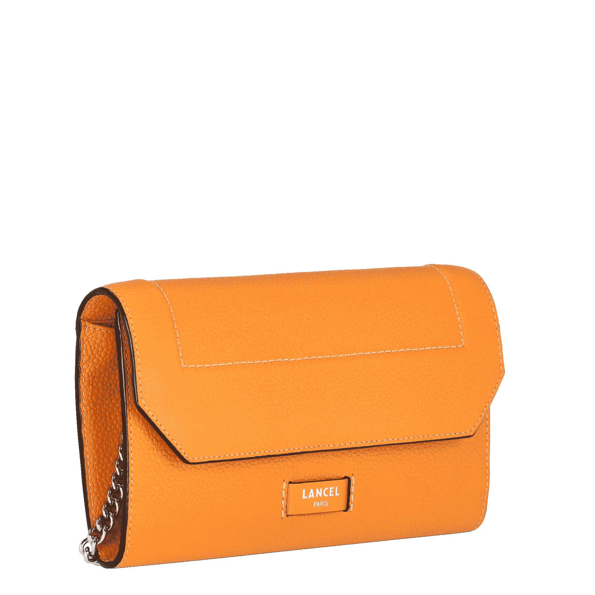 Portefeuille chaîne Ninon de Lancel-Mandarine