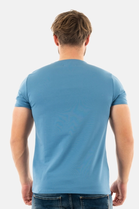 Tee shirt Benson & Cherry twist indigo