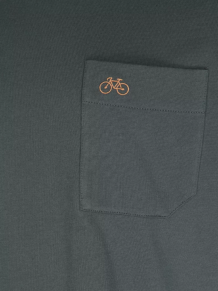 RAGWEAR T-Shirt ENDREW B dunkelgrün