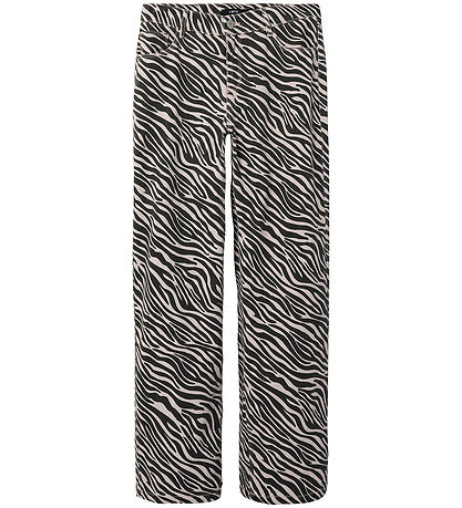 LMTD Hosen - NlfZebra - Pink Marshmallow/Raven Zebra