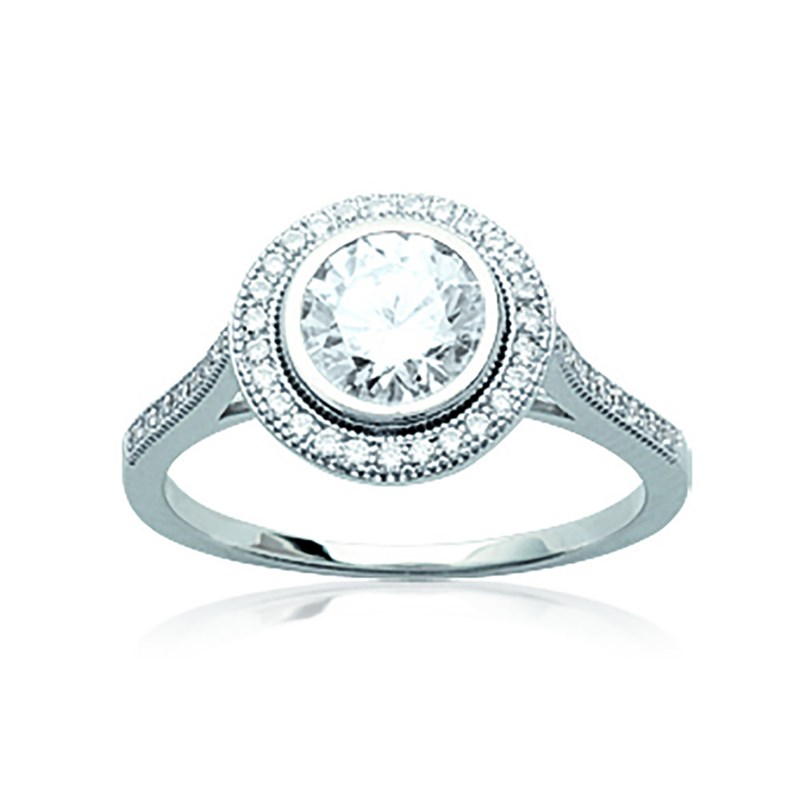 Bague Femme - Argent 925 - Oxyde de zirconium