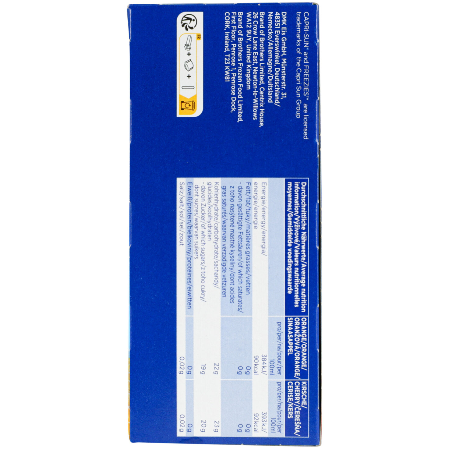 Capri Sun Ice Orange/Kirsche 12x35ml