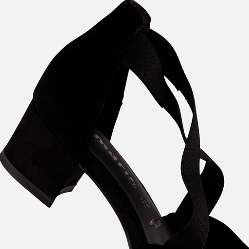 Tamaris Pumps zwart Leer