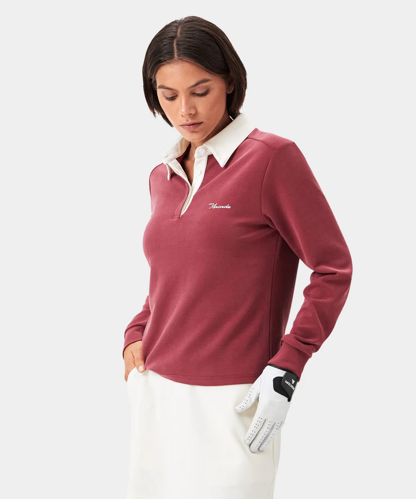 Macade Longsleeve Shirt Womens Richie Ruby Red