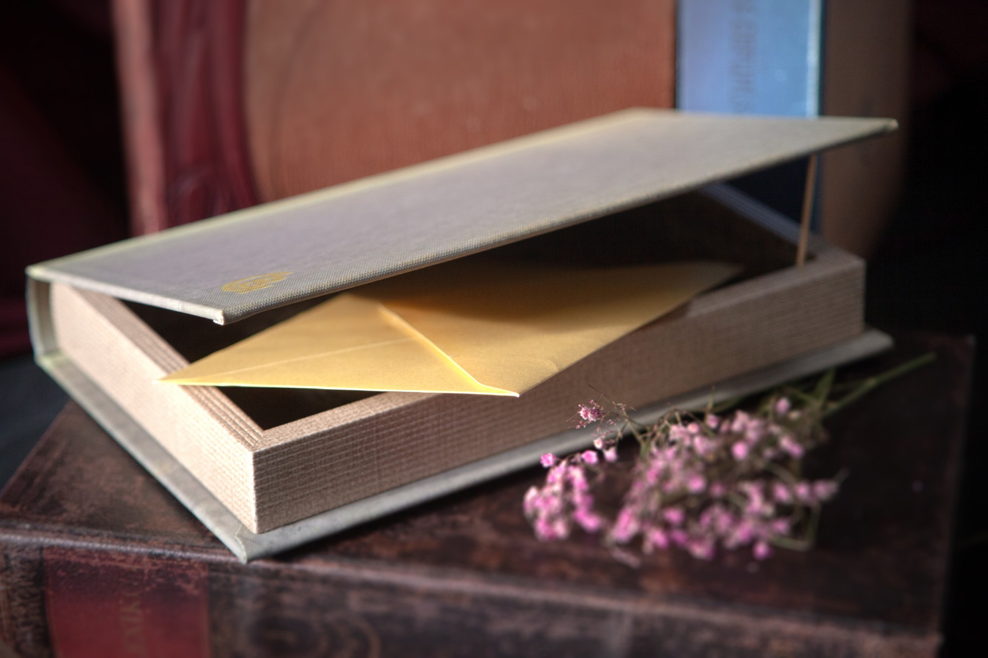 Buchhülle 'Das Neue Testament', T 3 cm, B 15 cm, H 22 cm von fischer's lagerhaus