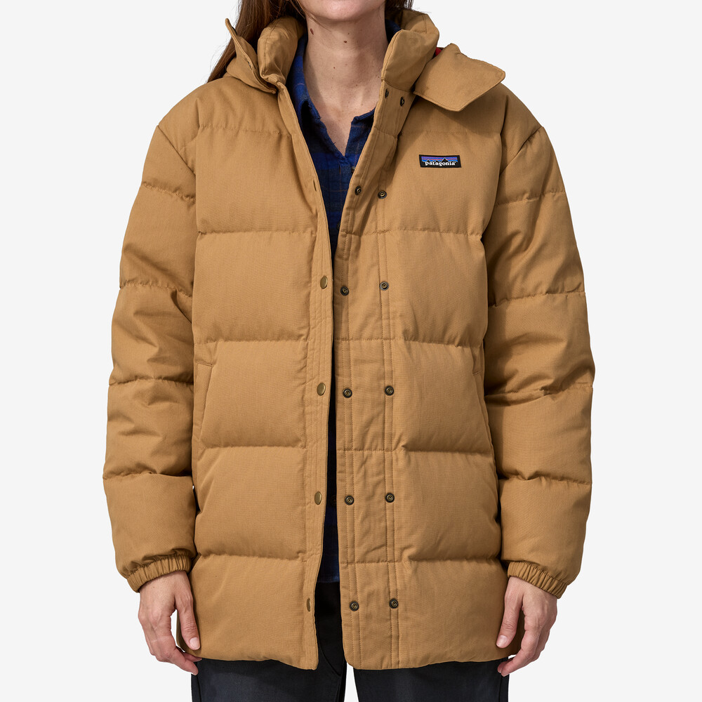 Damen-Daunenparka aus Baumwolle