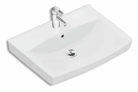 Ifö 15022, Rektangulær, Keramisk, Hvid