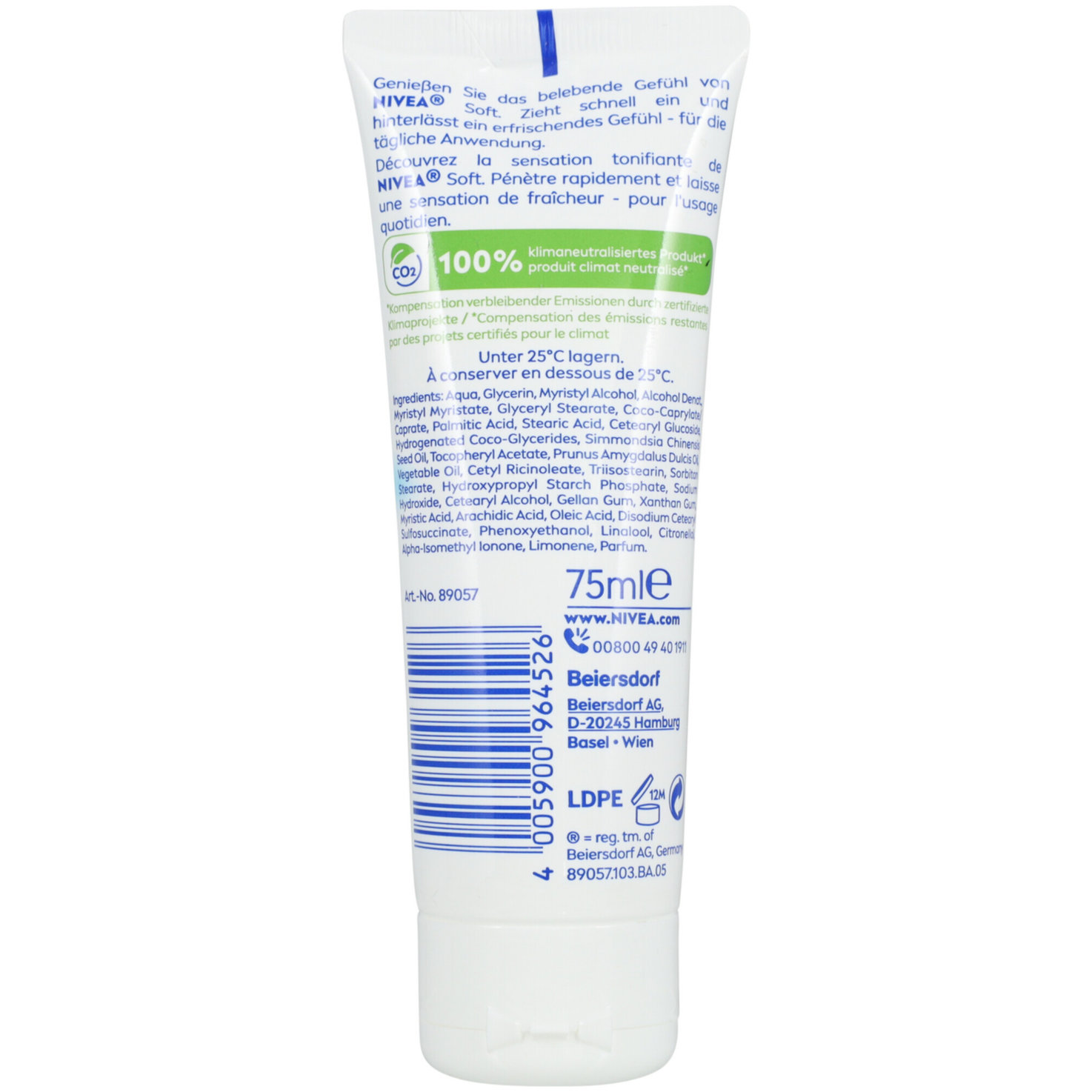 Nivea Soft Tube