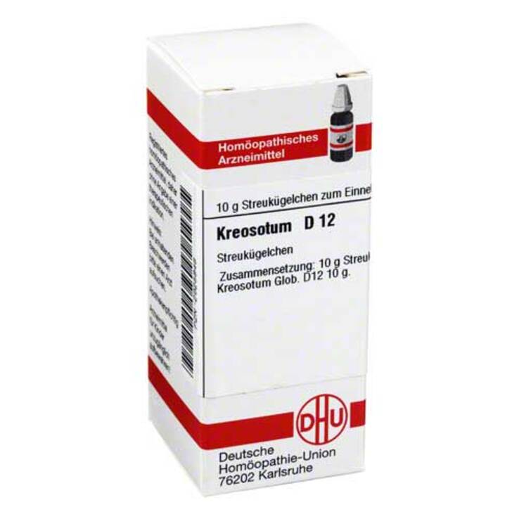 DHU Kreosotum D 12 Globuli, 10 g