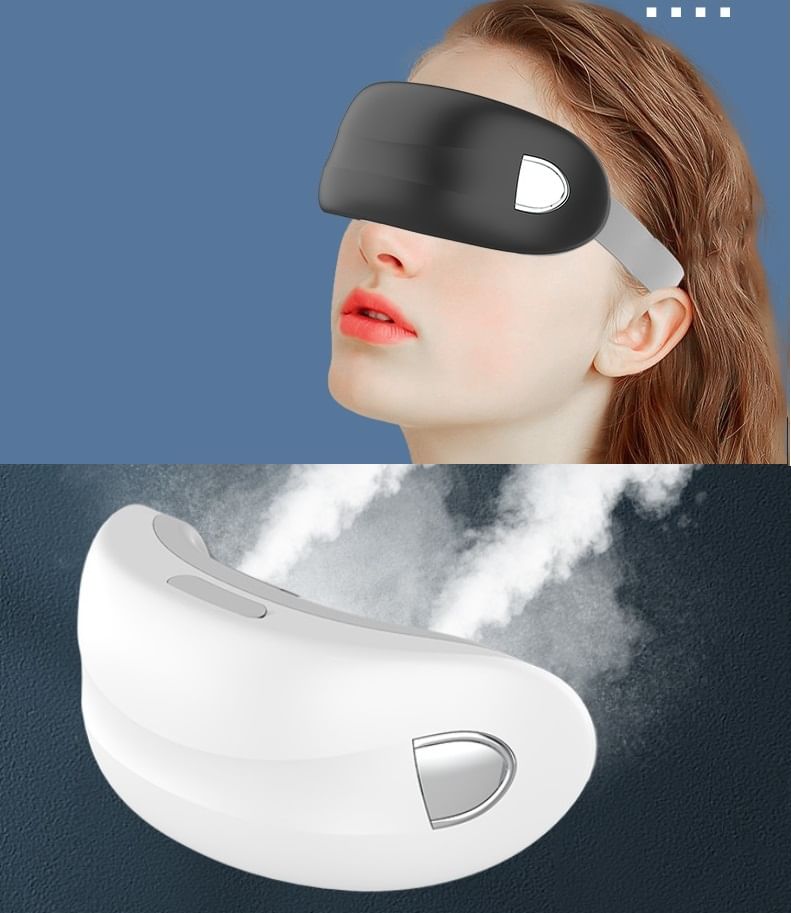 Beautyronics - USB oplaadbare stomer oogmassager met warmte