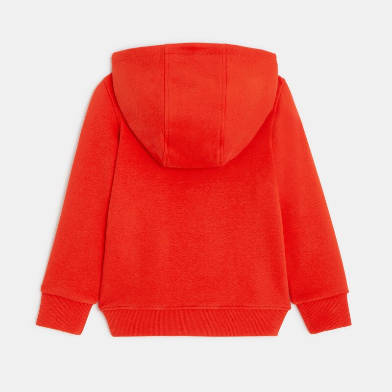 Cardigan bébé garçon rouge en coton recyclé Catimini Rouge